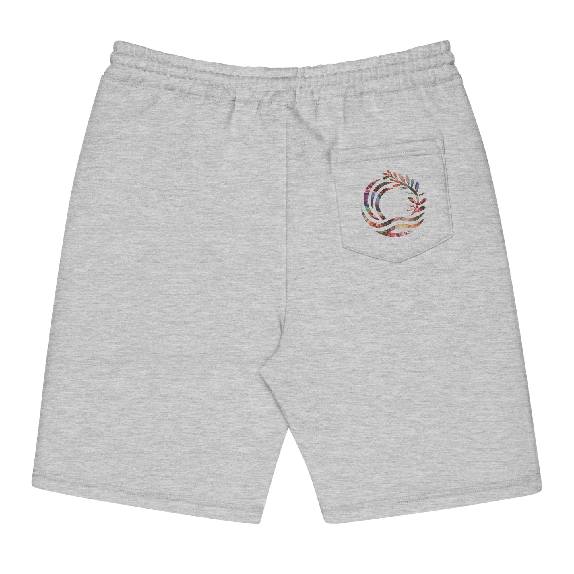 "Skeleton Flower Hands" Opulux Fleece Shorts