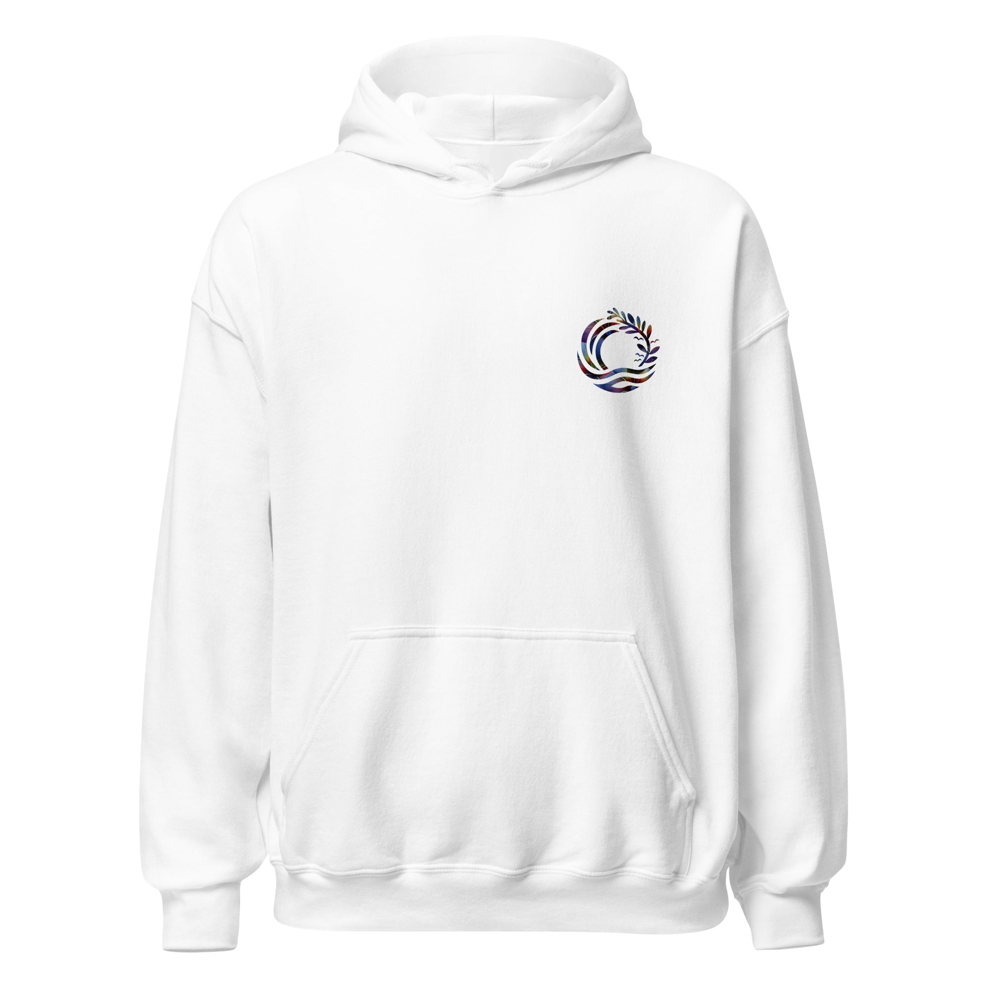 "Indigo Blossom" Opulux Hoodie