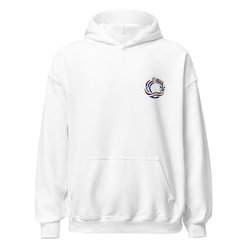 "Indigo Blossom" Opulux Hoodie