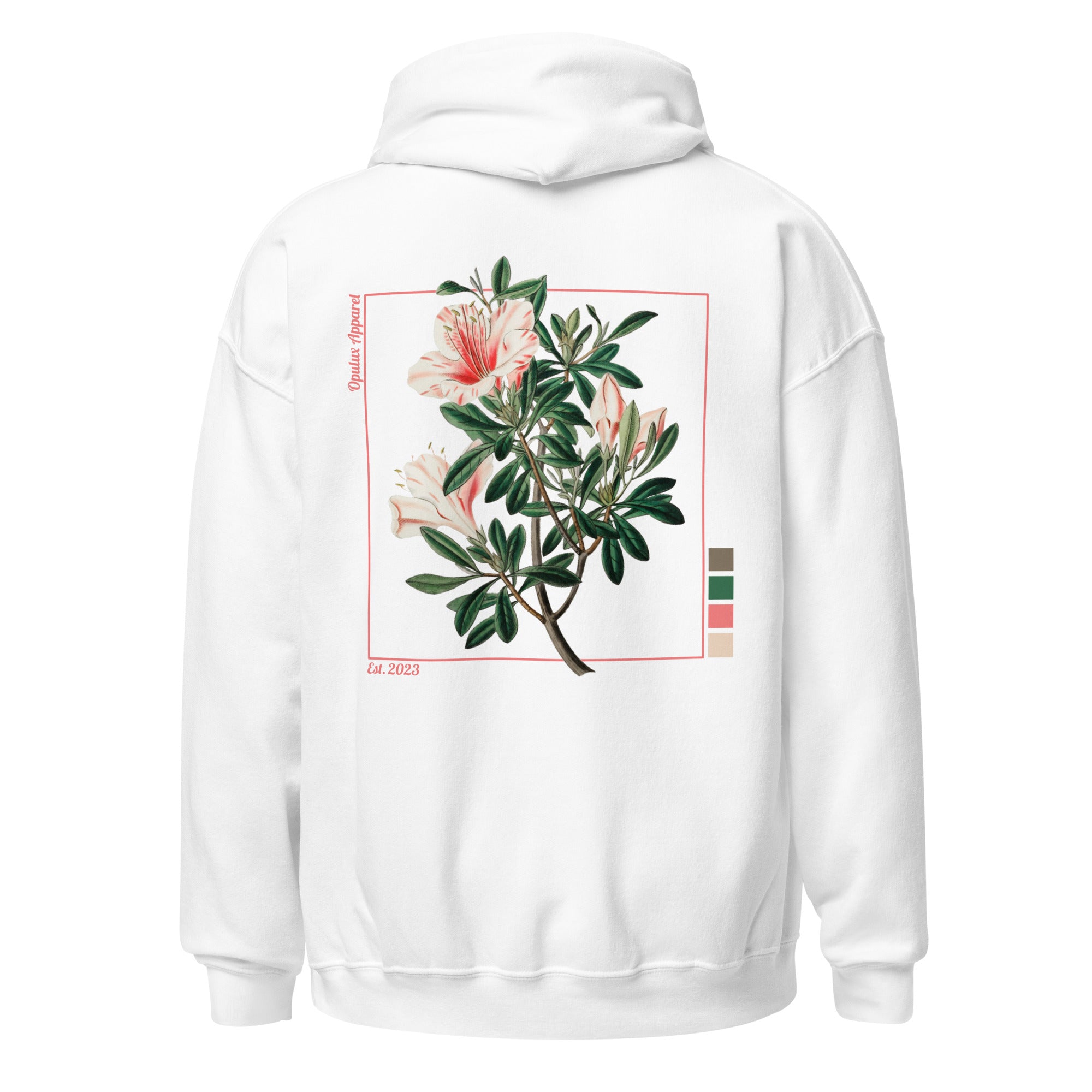 "Boxed Flower" Opulux Hoodie