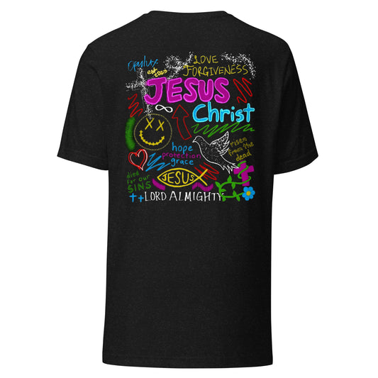 Black "Graphic Words of Christ" Opulux T-Shirt